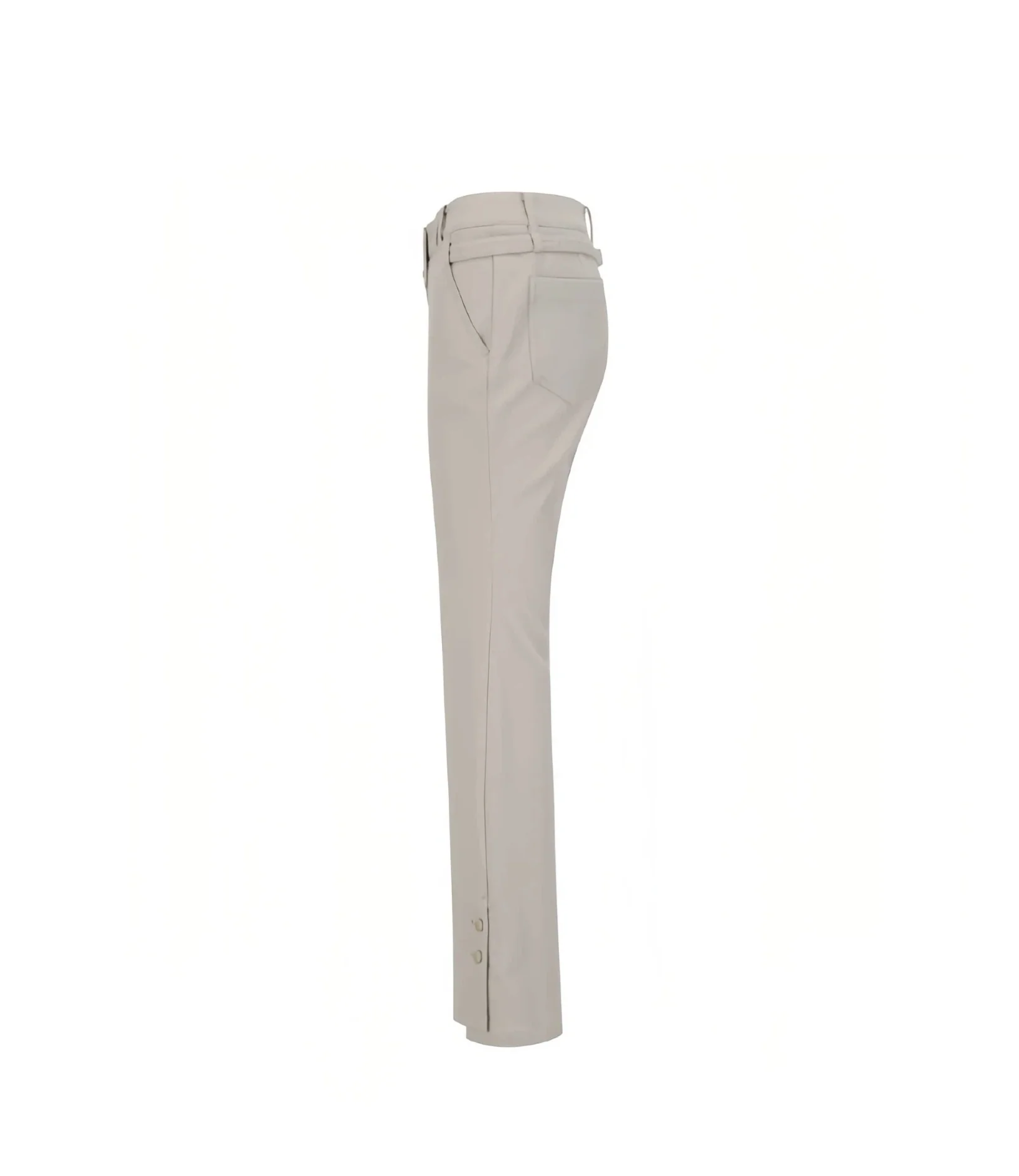 St Andrews women's slim-fit flare golf pants in Khaki - image 5
