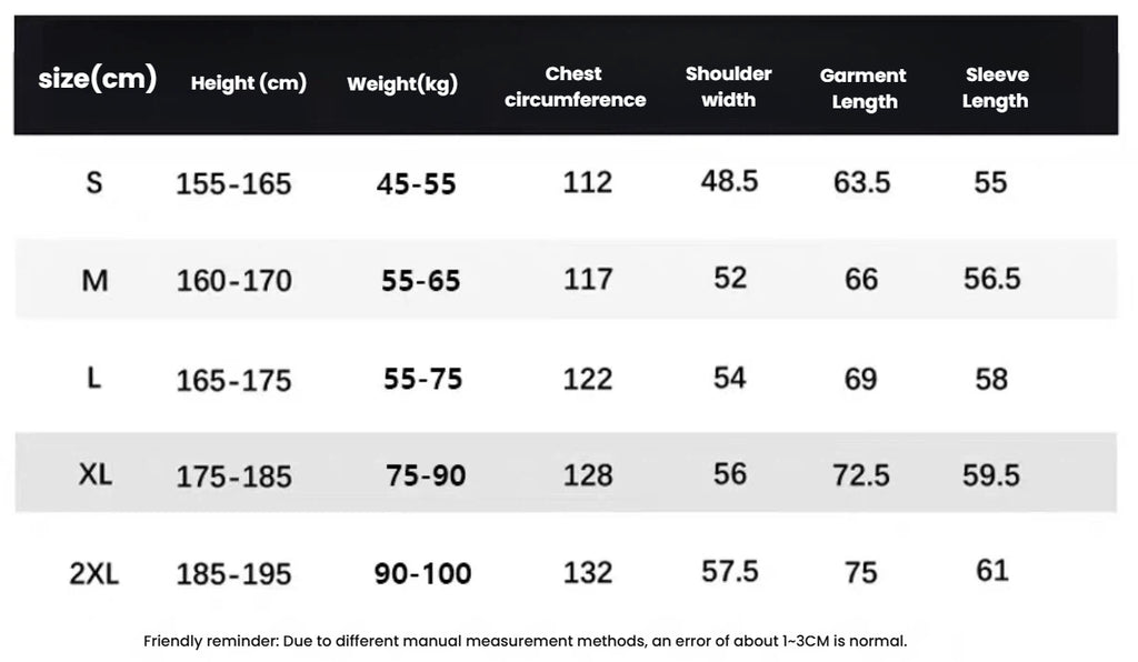 Golden Bear Beige golf sweatshirt size chart