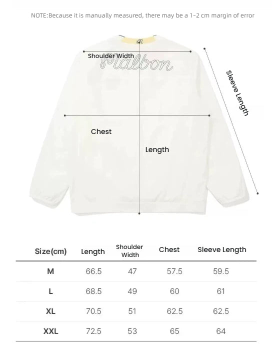 Malbon men's long-sleeve V-neck golf pullover product shot #7