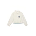 Malbon women's half-zip stand-collar golf sweatshirt — front view