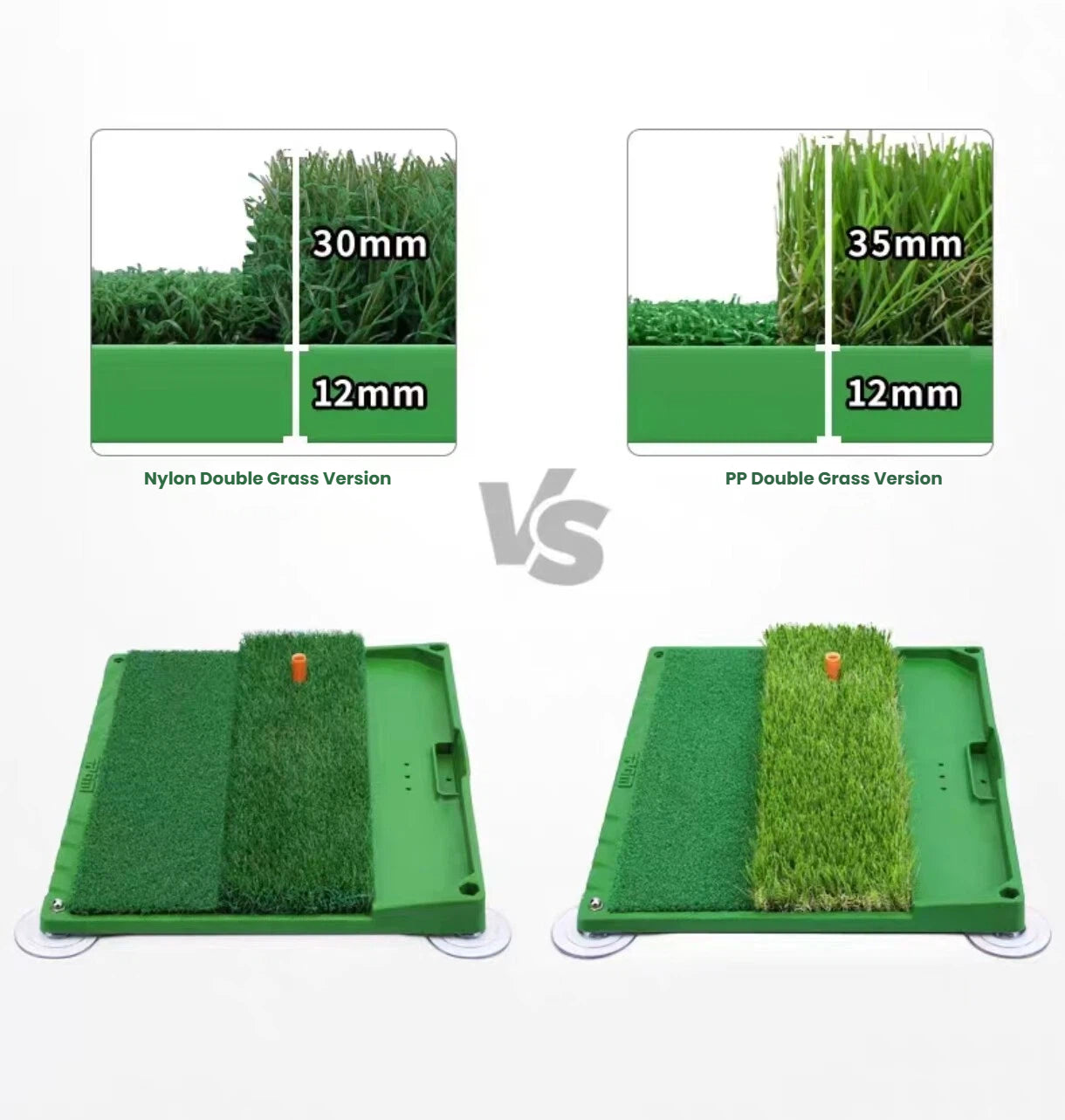 PGM DJD034 Indoor Golf Training Hitting Mat