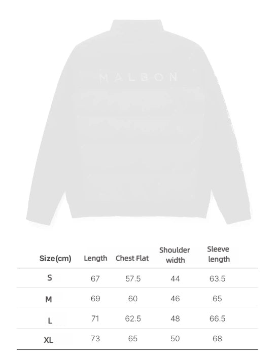 Malbon Golf Men’s Windproof Knit Hybrid Down Jacket