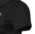 Women’s Summer Breathable Quick-Dry Versatile Golf Shirt in Black - product view