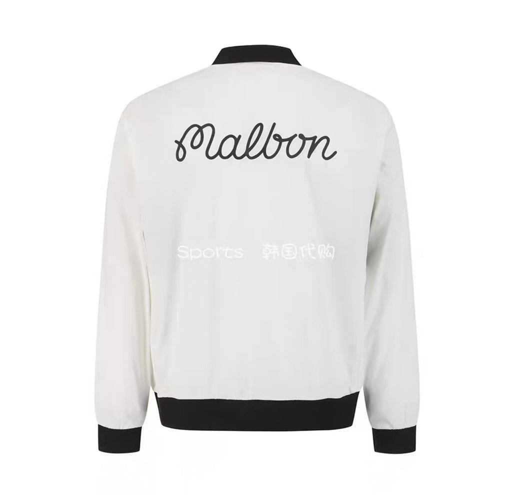 Malbon Golf Men’s Iconic Lightweight Signature Jacke