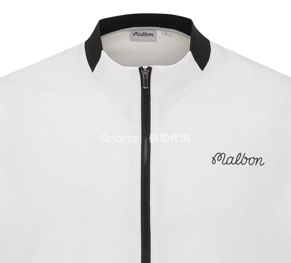 Malbon Golf Men’s Iconic Lightweight Signature Jacke