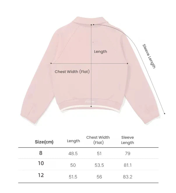 Malbon Women Golf Half Zip Sweatshirt Stand Collar Jacket 2025 shared size chart