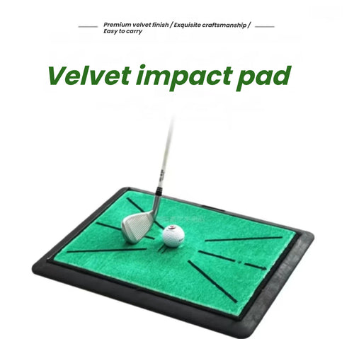 2-in-1 golf mat detail of smooth fairway turf side