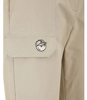 Malbon women's straight-leg cargo golf pants in Khaki - image 7