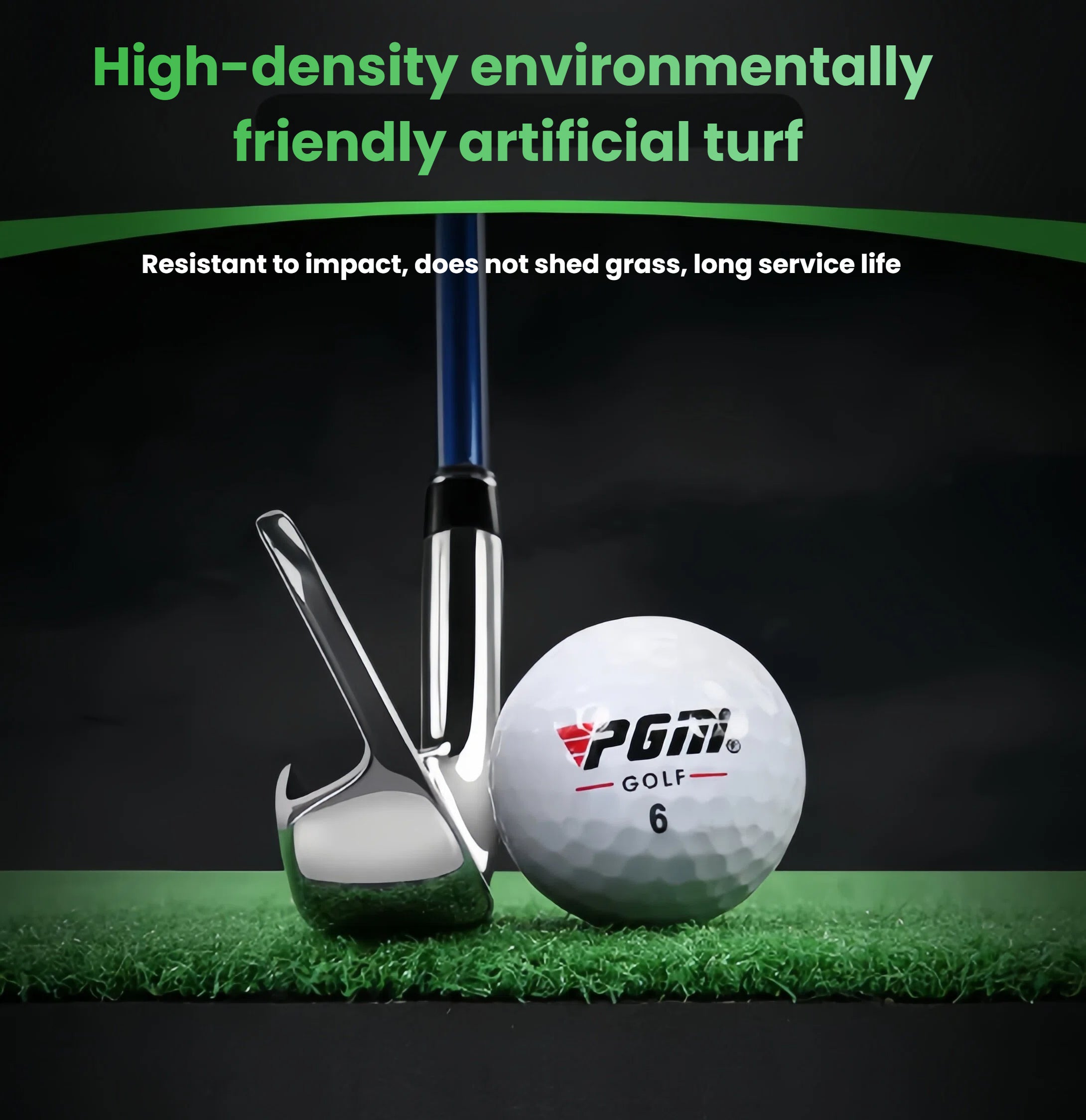 PGM 1.5x1.5M Golf Driving Range Mat DJD002