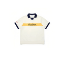 Malbon Men Golf Polo Shirt Breathable Casual Sport Tee White front view