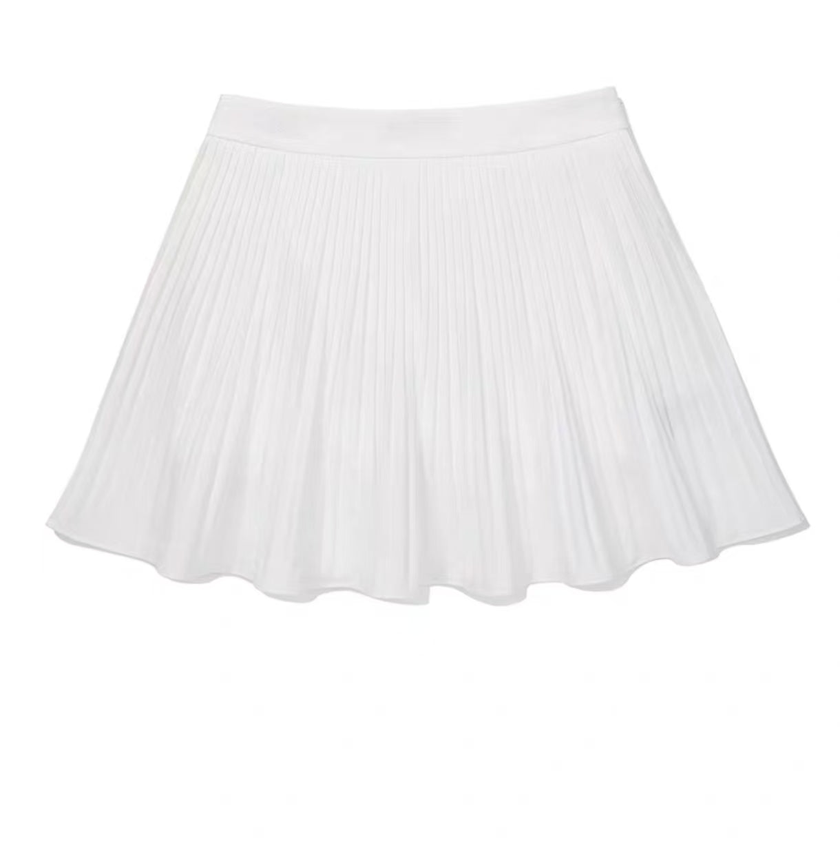 Malbon HVN Valentina Skirt White golf skirt front view