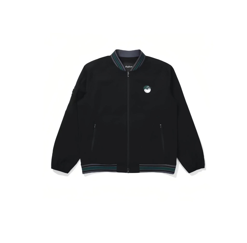 Malbon men golf zip jacket back view