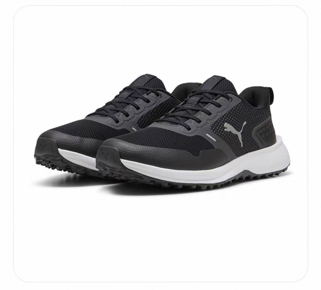 PUMA Men’s Breathable Cushioning Spikeless Golf Shoes - main product image
