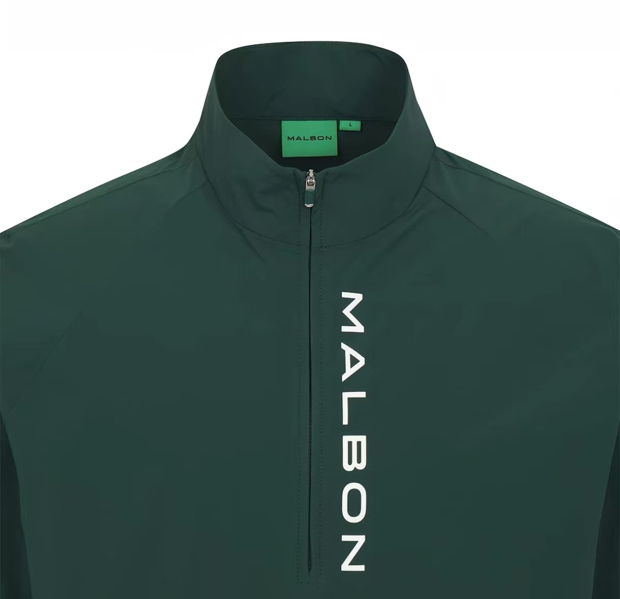 Malbon Golf Men’s Short Sleeve Half-Zip Windproof Jacket