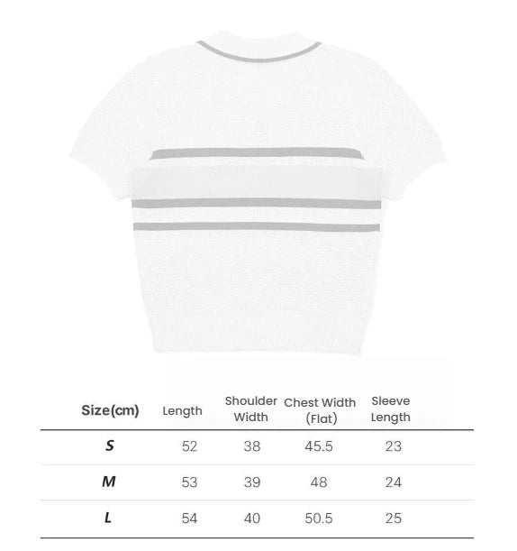 Malbon Women's Knit Golf Polo Navy Blue size chart