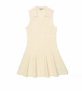 Malbon Selena Golf Dress Beige golf dress front view