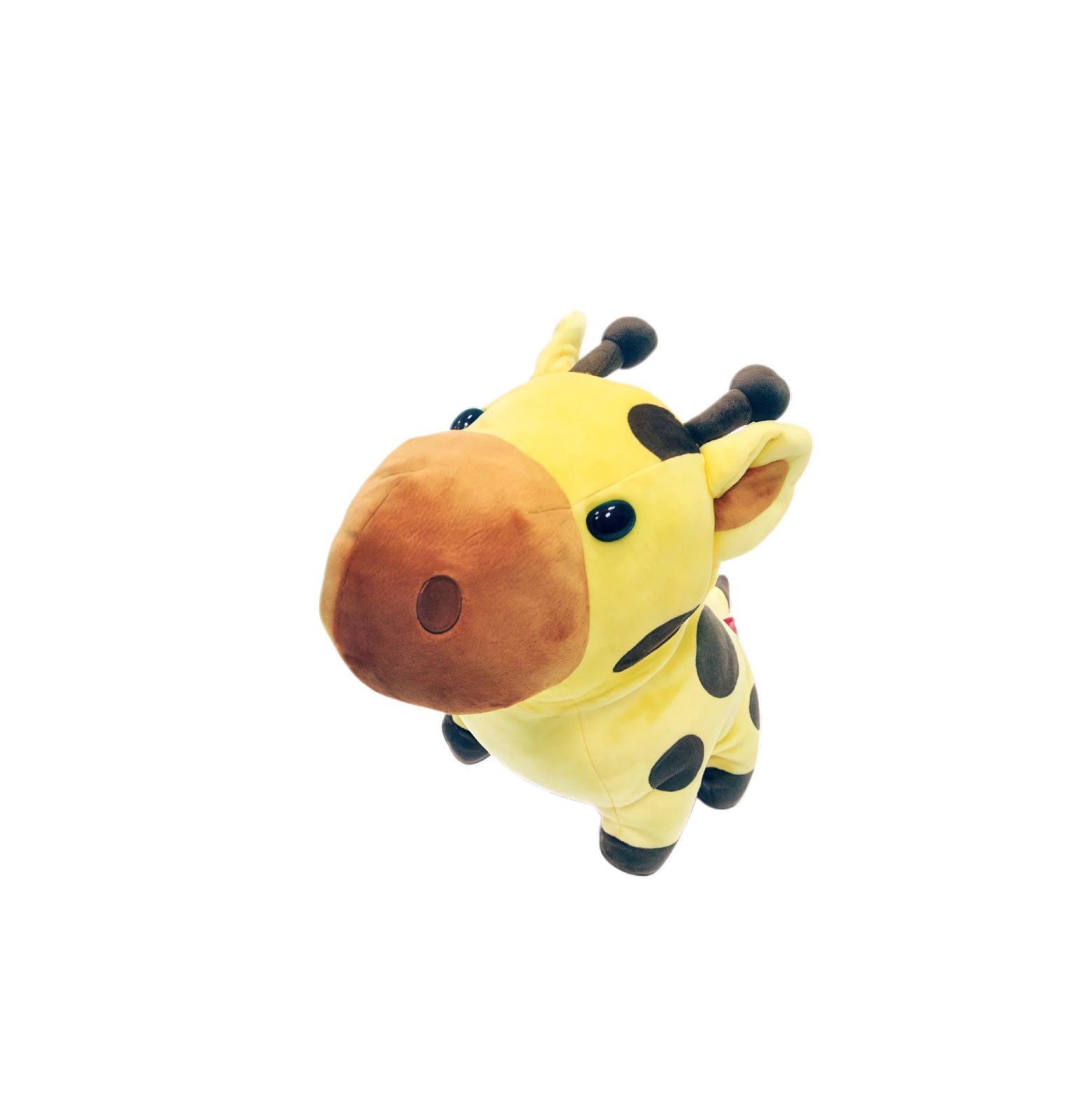 Genuine G.Winner golf driver headcover in giraffe style, featuring soft plush material with brown spots, black eyes, and a cute snout, designed to protect your 1 wood club with fun and personality.