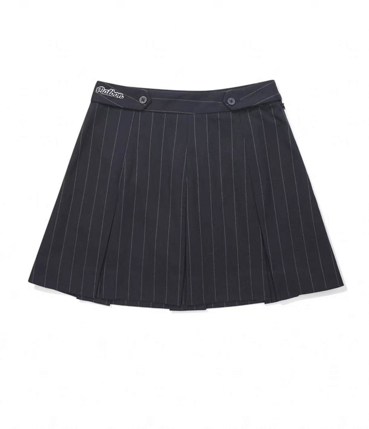 Malbon Kiera Skirt Navy Blue golf skirt front view