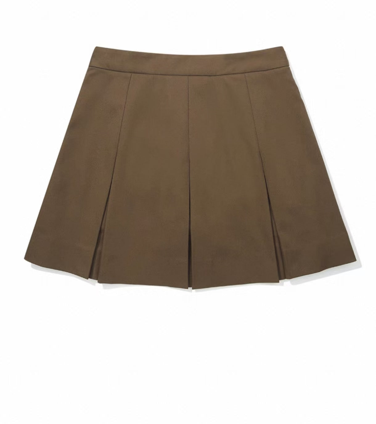 Malbon Kiera Skirt Olive golf skirt front view