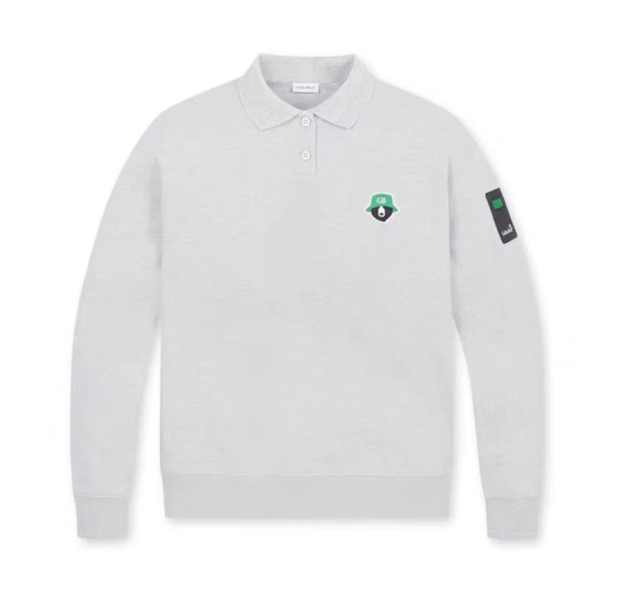 Golden Bear Grey golf sweatshirt front view