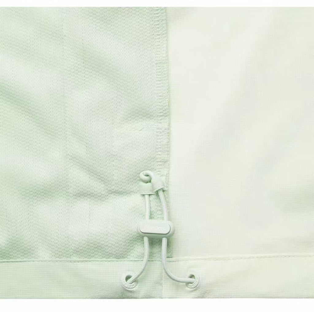 Malbon women's lightweight colour-block golf polo in Mint Green - image 5