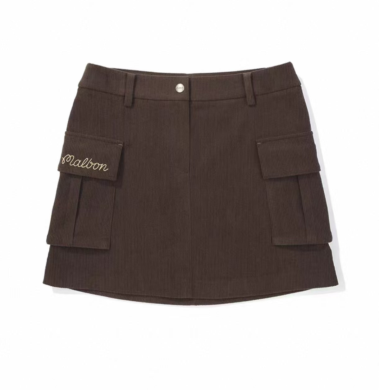 Malbon Golf Women’s Corduroy Cargo A-Line Skort