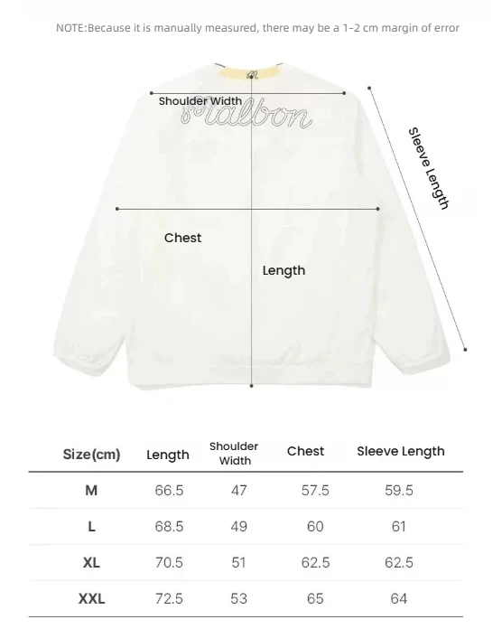 Malbon men's casual long sleeve golf jacket in White - image 6