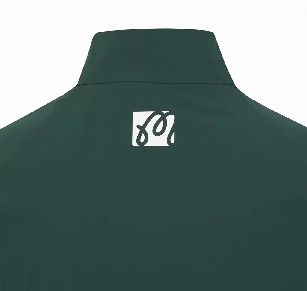 Malbon Golf Men’s Short Sleeve Half-Zip Windproof Jacket