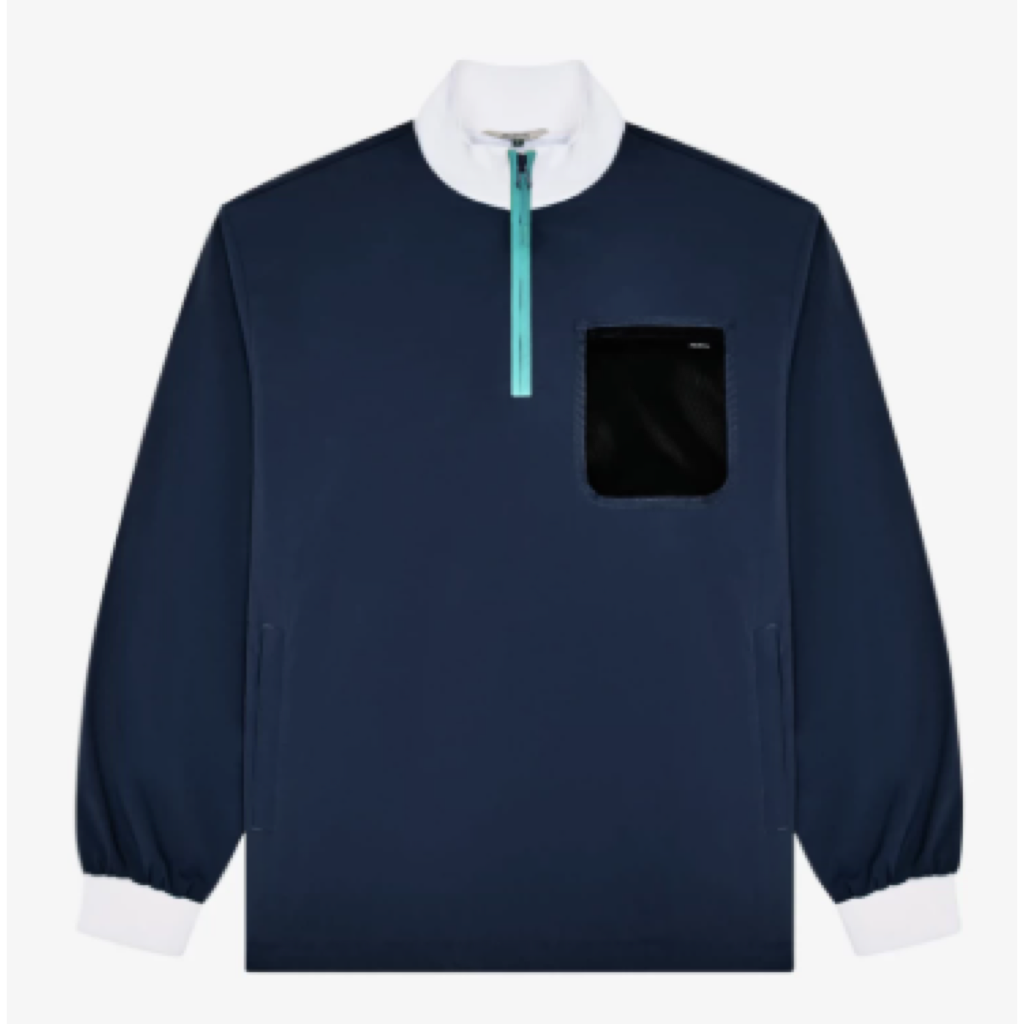 Malbon Cascade Windshirt Navy Blue product view